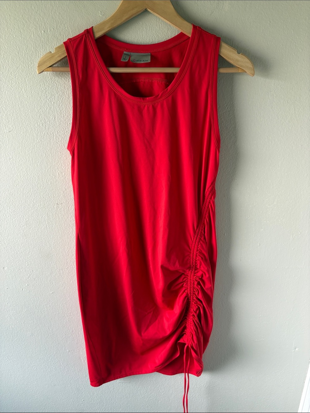 Athleta Bodycon Red Dress